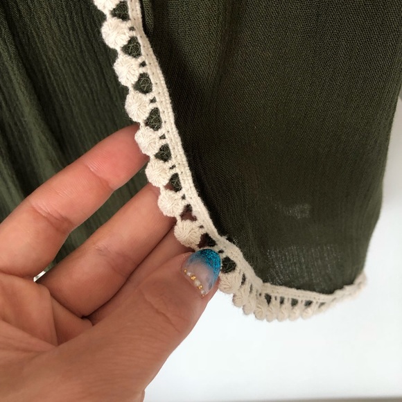 Boho shorts with crochet trim - Picture 3 of 4